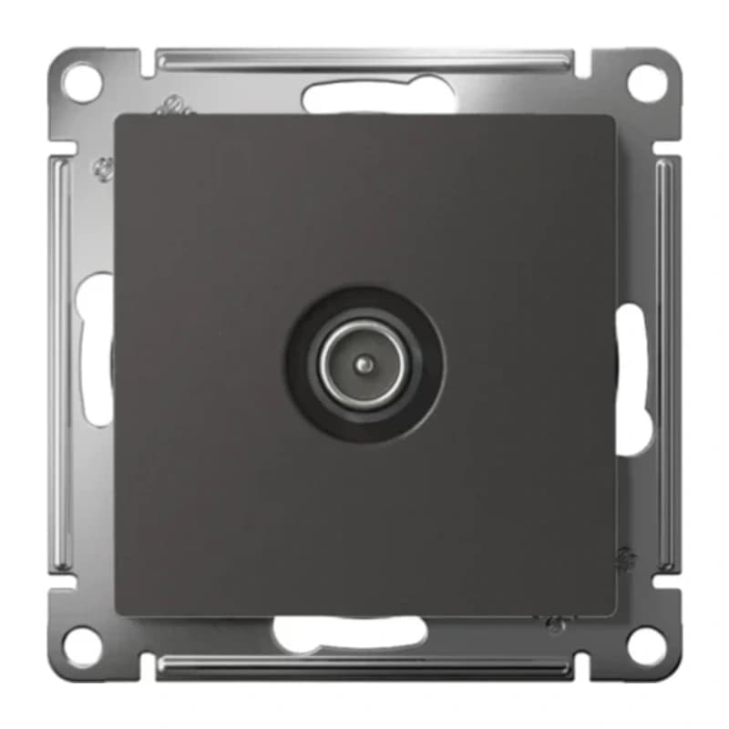 Розетка TV оконечная Atlasdesign 1DB, базальт