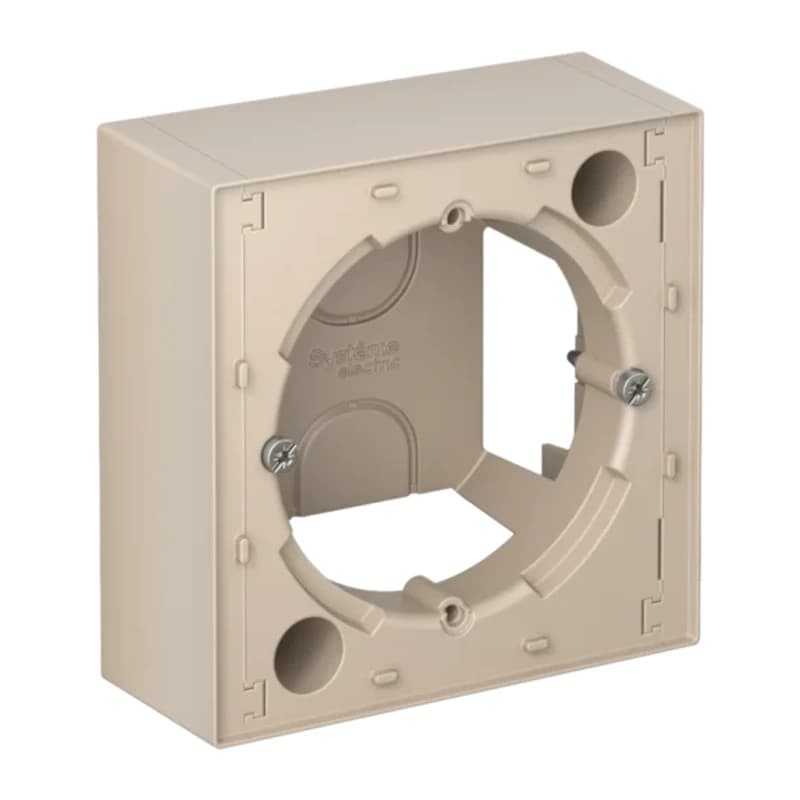 Коробка накладного монтажа Atlasdesign, песочный