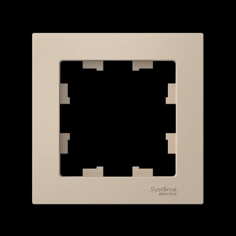 Рамка одинарная Atlasdesign, песочный