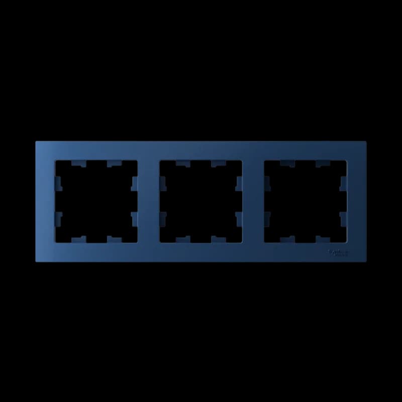 Рамка тройная Atlasdesign, аквамарин