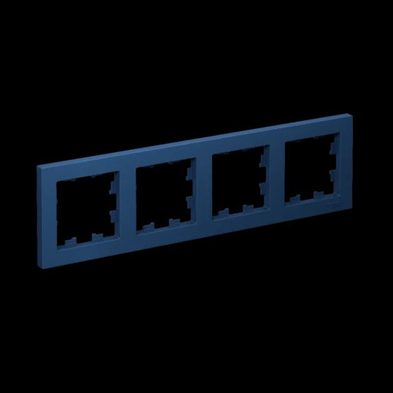 Рамка четверная Atlasdesign, аквамарин