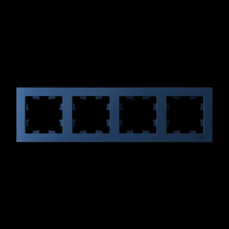 Рамка четверная Atlasdesign, аквамарин