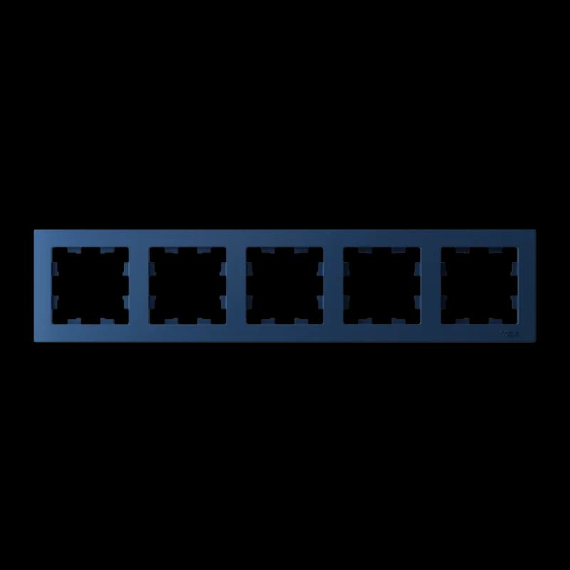 Рамка пятерная Atlasdesign, аквамарин