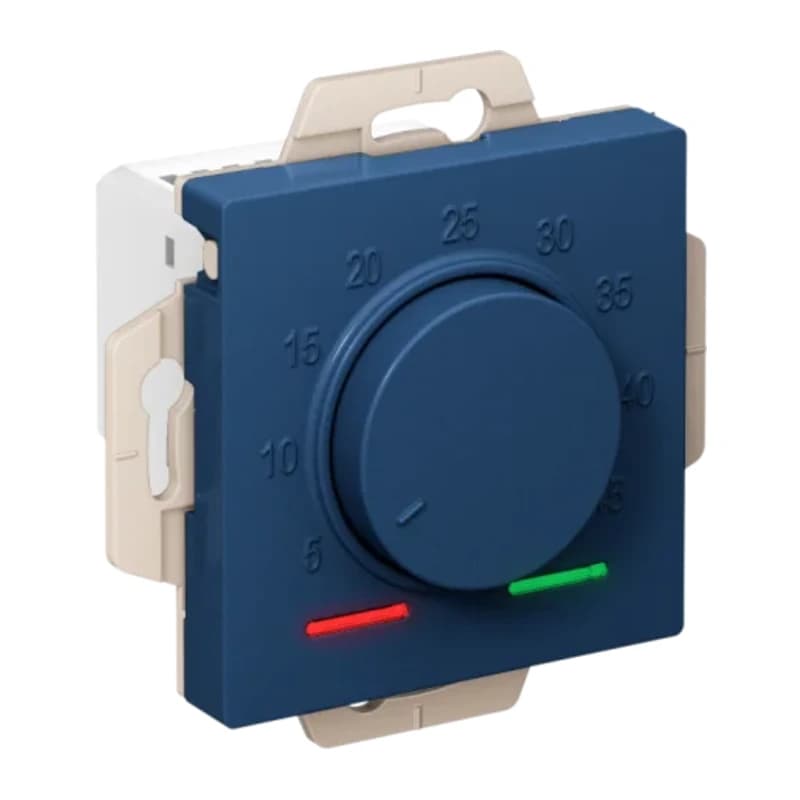 Регулятор теплого пола с датчиком пола Atlasdesign 10А, аквамарин