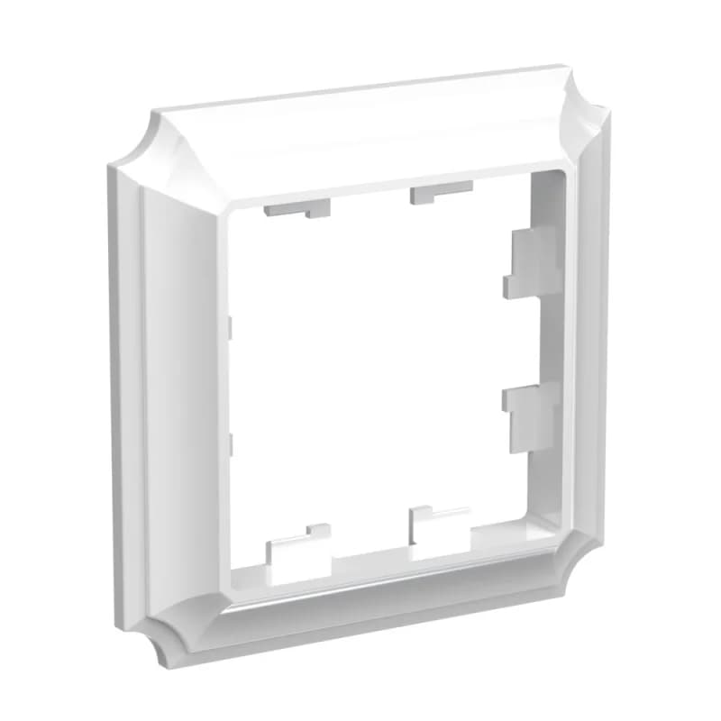 Рамка одинарная Schneider Atlasdesign Antique, белый