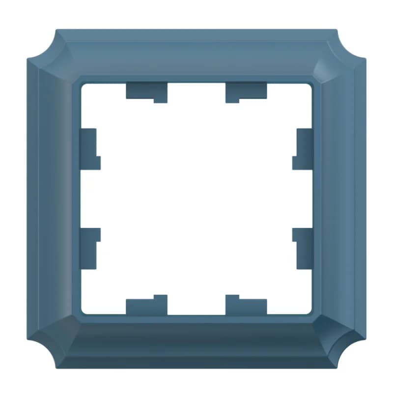 Рамка одинарная Schneider Atlasdesign Antique, изумруд