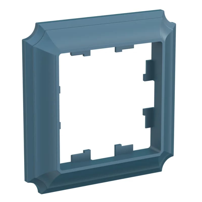 Рамка одинарная Schneider Atlasdesign Antique, изумруд