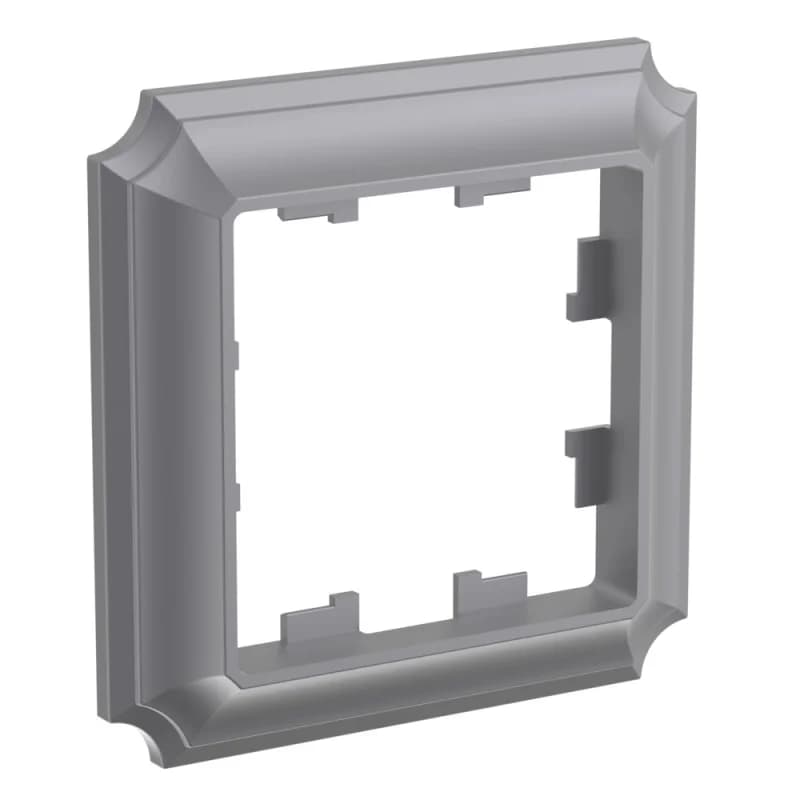 Рамка одинарная Schneider Atlasdesign Antique, сталь