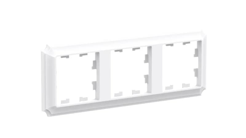 Рамка тройная Schneider Atlasdesign Antique, универсальная, лотос