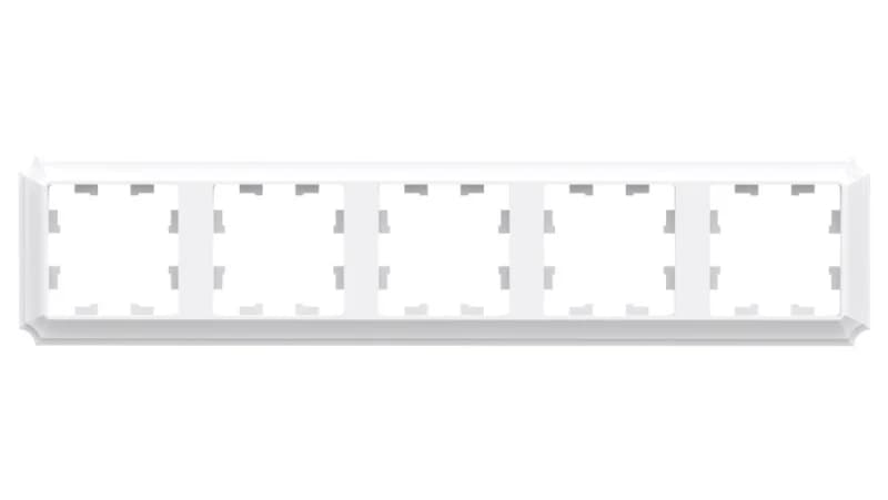 Рамка пятерная Schneider Atlasdesign Antique, универсальная, лотос