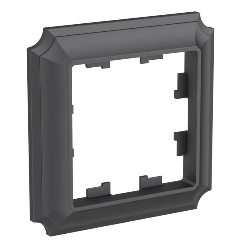 Рамка одинарная Schneider Atlasdesign Antique, базальт