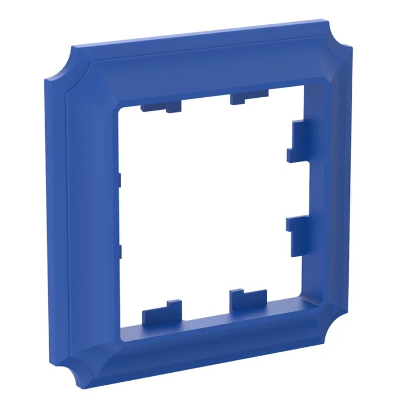 Рамка одинарная Schneider Atlasdesign Antique, аквамарин