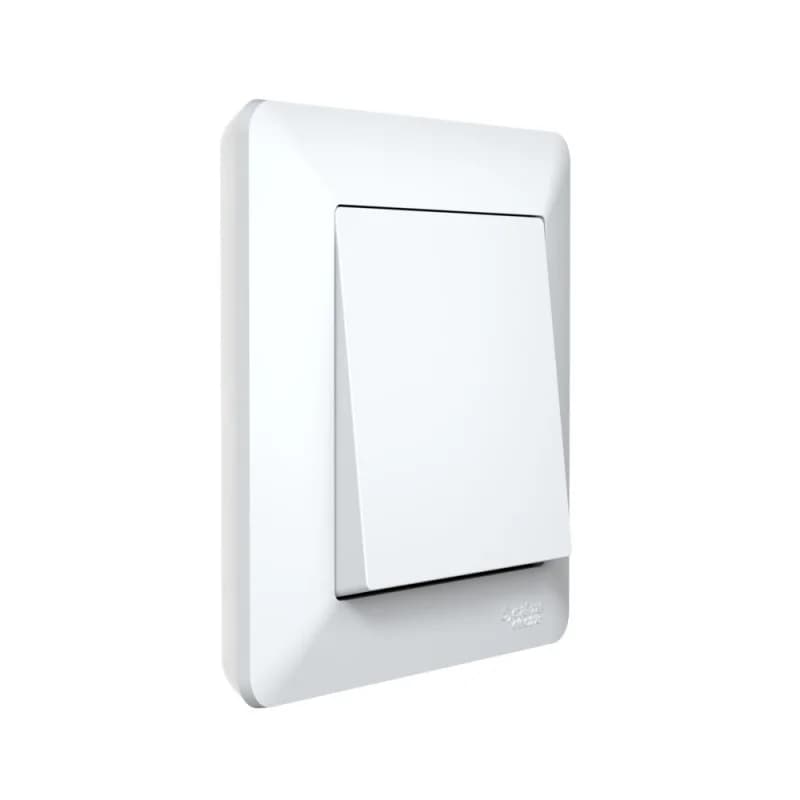 Рамка одинарная Schneider AtlasDesign AIR, белый-дымчатый белый