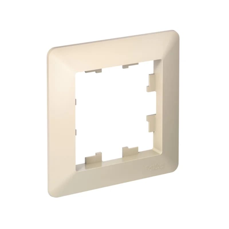 Рамка одинарная Schneider AtlasDesign AIR, бежевый-дымчатый белый