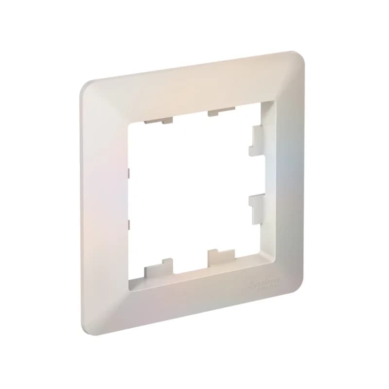 Рамка одинарная Schneider AtlasDesign AIR, жемчуг-дымчатый белый