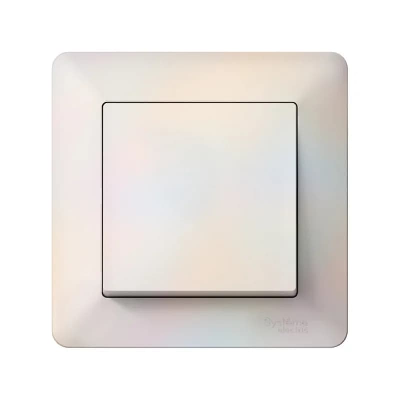 Рамка одинарная Schneider AtlasDesign AIR, жемчуг-дымчатый белый