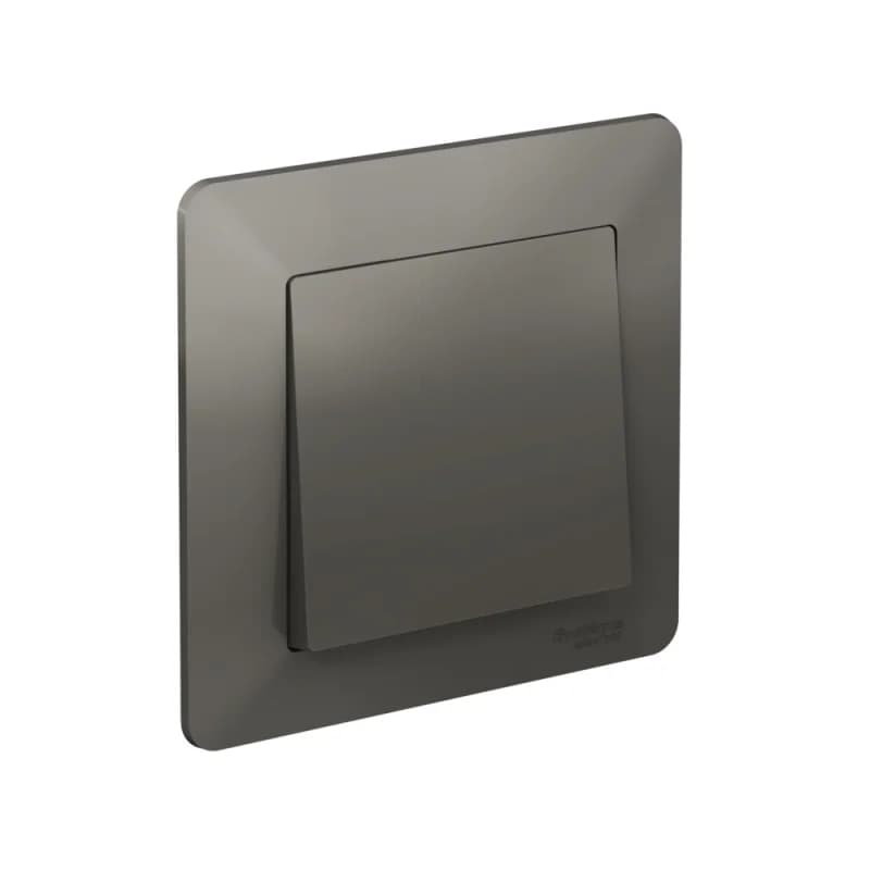 Рамка одинарная Schneider AtlasDesign AIR, белый-дымчатый белый, сталь