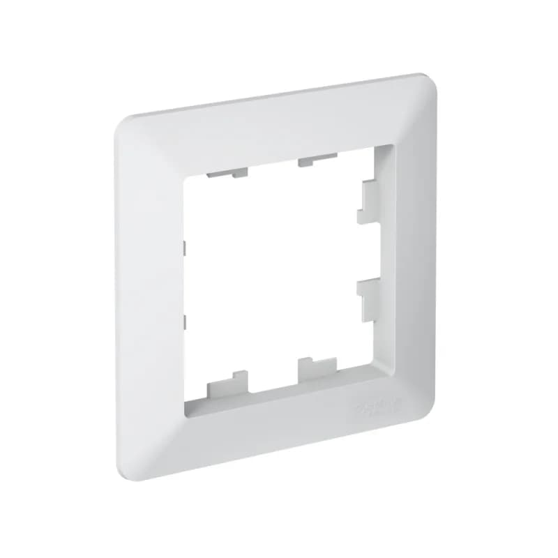 Рамка одинарная Schneider AtlasDesign AIR, белый-дымчатый белый, лотос