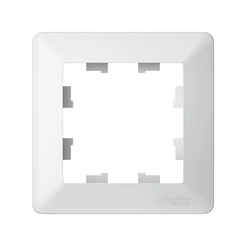 Рамка одинарная Schneider AtlasDesign AIR, белый-дымчатый белый, лотос