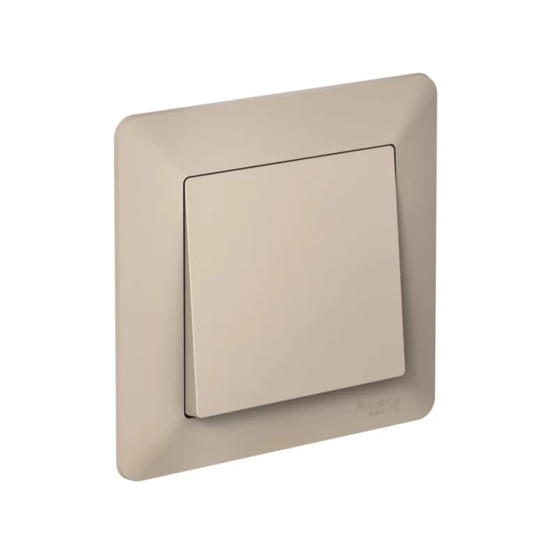 Рамка одинарная Schneider AtlasDesign AIR, белый-дымчатый белый, песочный