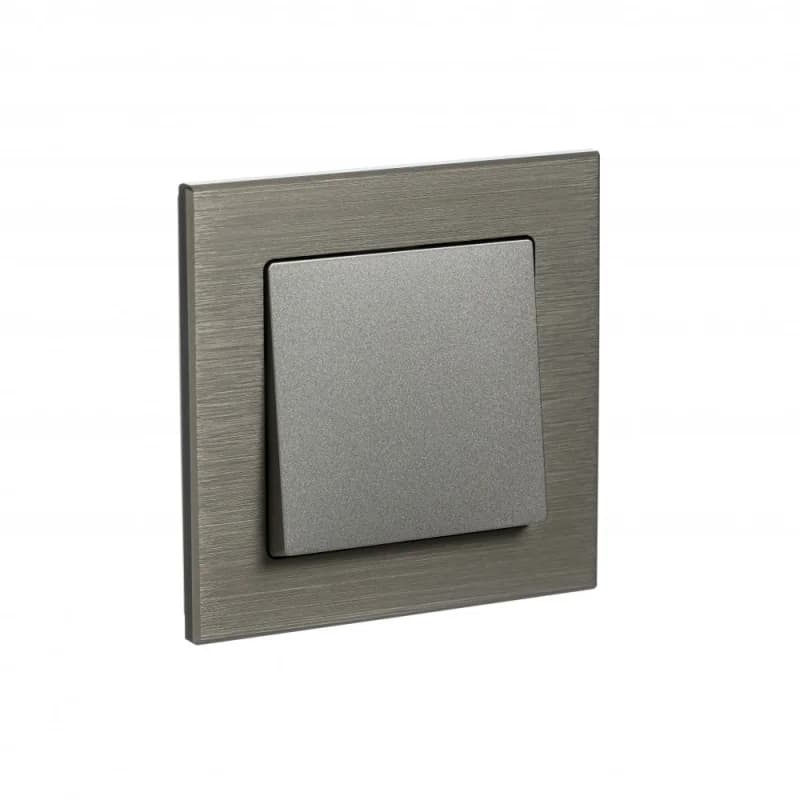 Рамка одинарная Atlasdesign Nature, латунь металл