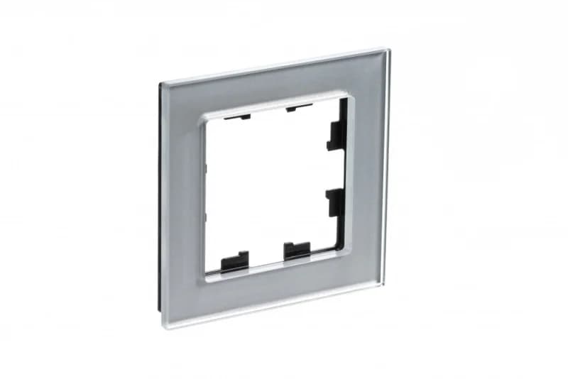 Рамка одинарная Atlasdesign Nature, алюминий стекло