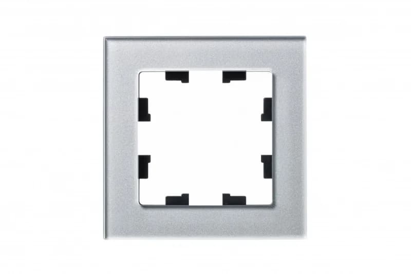 Рамка одинарная Atlasdesign Nature, алюминий стекло