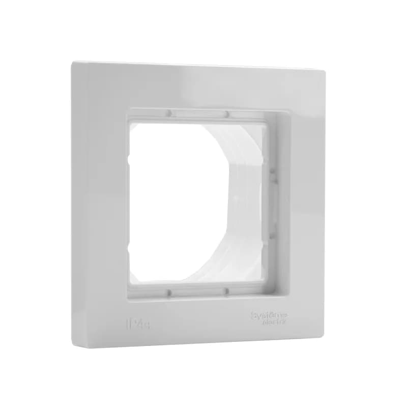 Рамка одинарная IP44 Atlasdesign, белый
