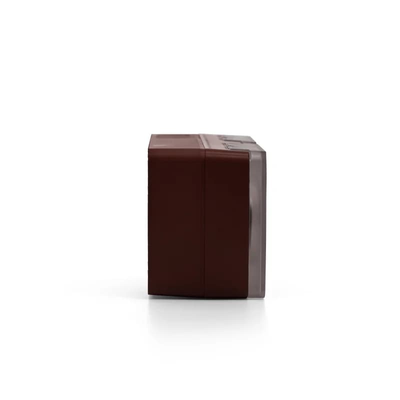 Розетка 2-ая с заземлением со шторками накладная, 16А/250B IP54 Schneider AtlasDesign Profi54 коричневый