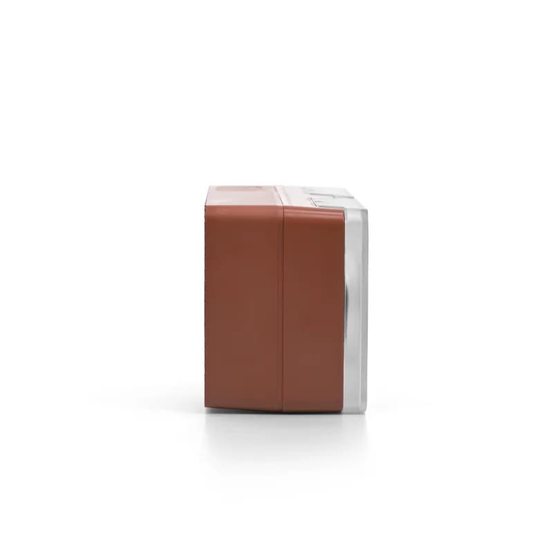 Розетка 2-ая с заземлением со шторками накладная, 16А/250B IP54 Schneider AtlasDesign Profi54 терракотовый