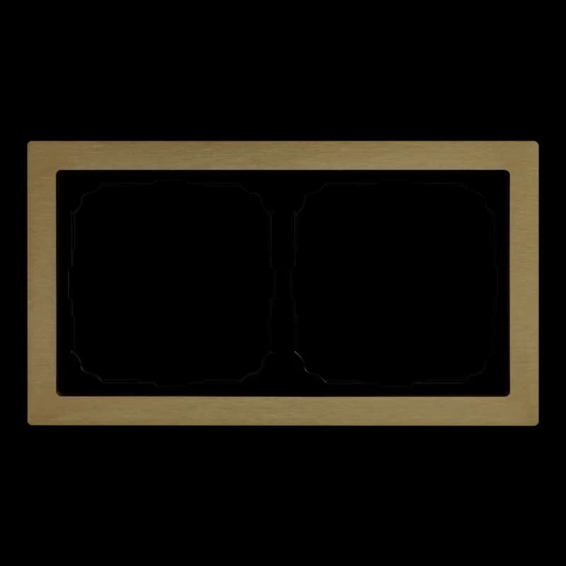 ArtGallery PURE 2-постовая РАМКА, МЕТАЛЛ ЛАТУНЬ