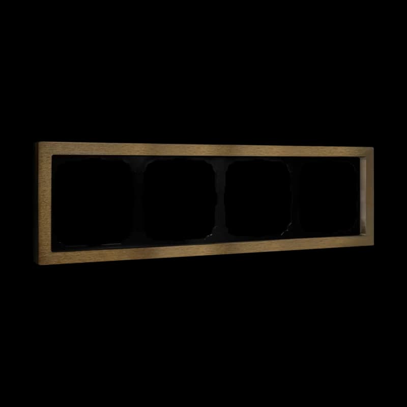 ArtGallery PURE 4-постовая РАМКА, МЕТАЛЛ ЛАТУНЬ