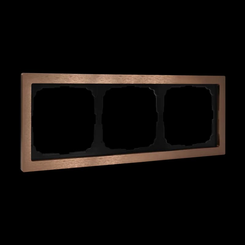 ArtGallery PURE 3-постовая РАМКА, МЕТАЛЛ МЕДЬ