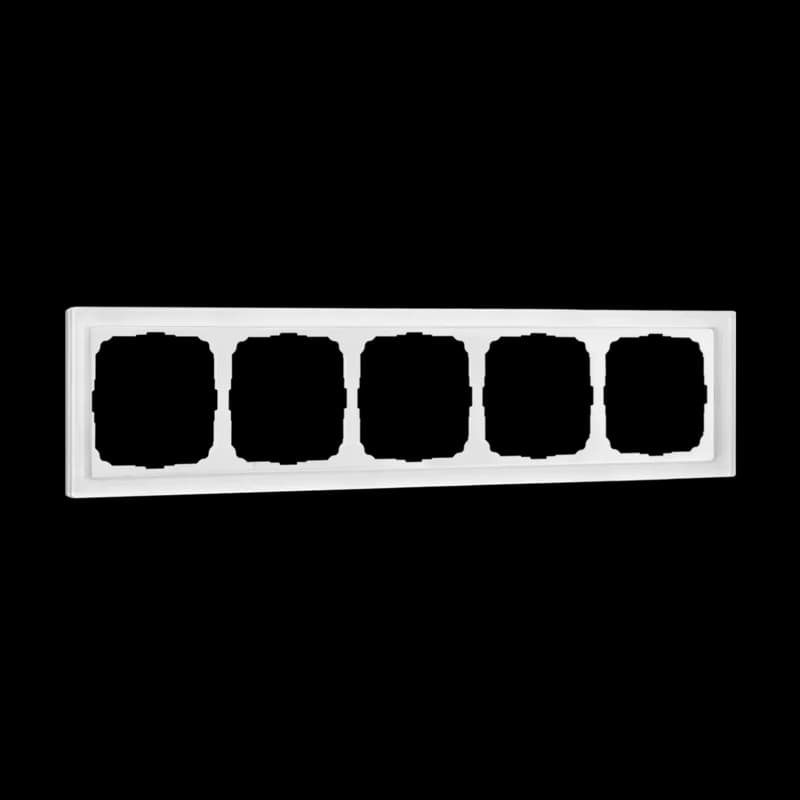 ArtGallery PURE 5-постовая РАМКА, ОРГАНИЧЕСКОЕ СТЕКЛО БЕЛЫЙ