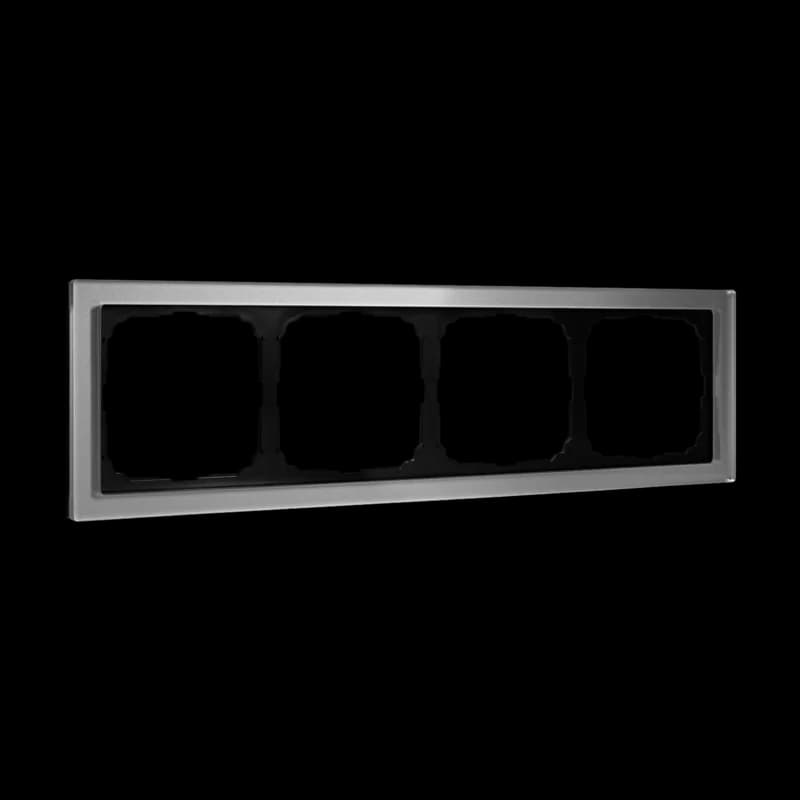 ArtGallery PURE 4-постовая РАМКА, ОРГАНИЧЕСКОЕ СТЕКЛО АЛЮМИНИЙ