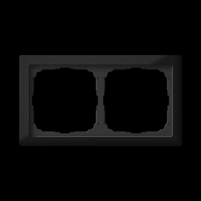 ArtGallery PURE 2-постовая РАМКА, ОРГАНИЧЕСКОЕ СТЕКЛО ЧЕРНЫЙ