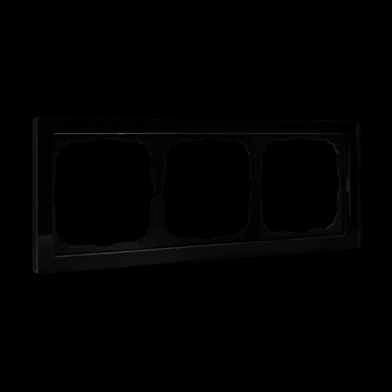 ArtGallery PURE 3-постовая РАМКА, ОРГАНИЧЕСКОЕ СТЕКЛО ЧЕРНЫЙ