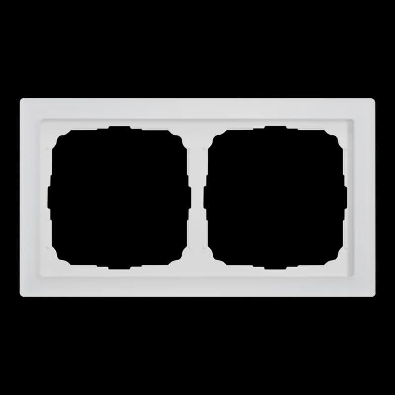 ArtGallery PURE 2-постовая РАМКА, МАТОВОЕ ОРГАНИЧЕСКОЕ СТЕКЛО БЕЛЫЙ