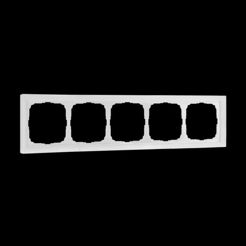 ArtGallery PURE 5-постовая РАМКА, МАТОВОЕ ОРГАНИЧЕСКОЕ СТЕКЛО БЕЛЫЙ