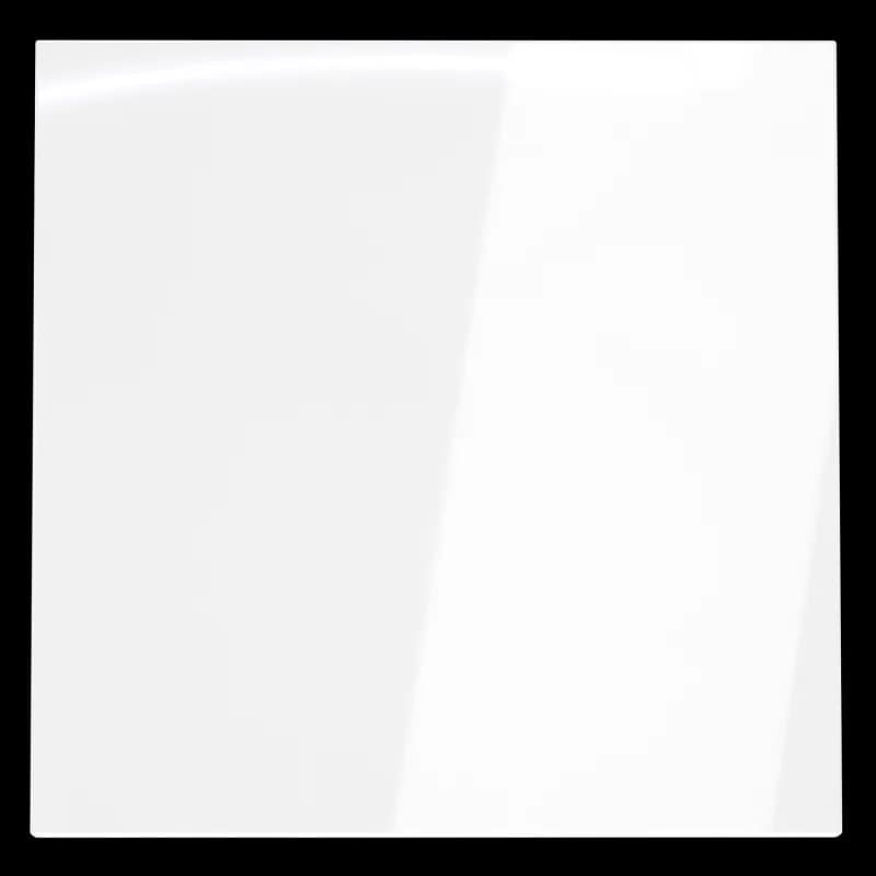 Клавиша для выключателя/переключателя одноклавишного, S70 (белый глянцевый)