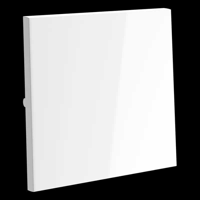 Клавиша для выключателя/переключателя одноклавишного, S70 (белый глянцевый)