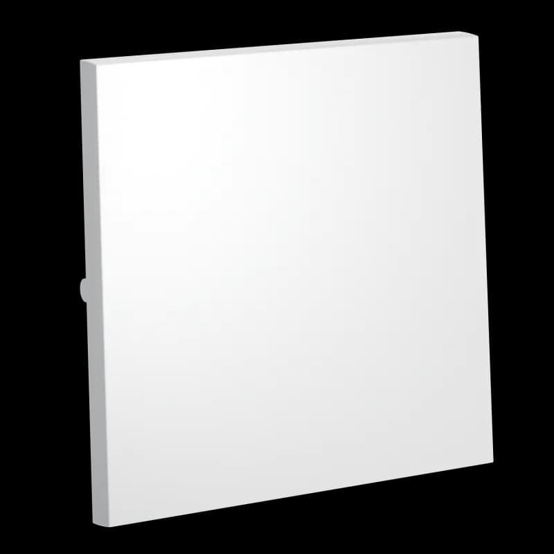 Клавиша для выключателя/переключателя одноклавишного, S70 (белый матовый)