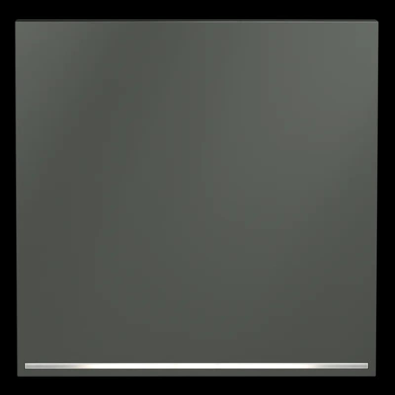 Клавиша для выключателя/переключателя одноклавишного с подсветкой, S70 (титан)