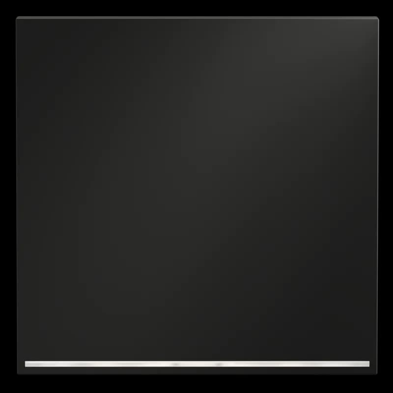 Клавиша для выключателя/переключателя одноклавишного с подсветкой, S70 (графит)