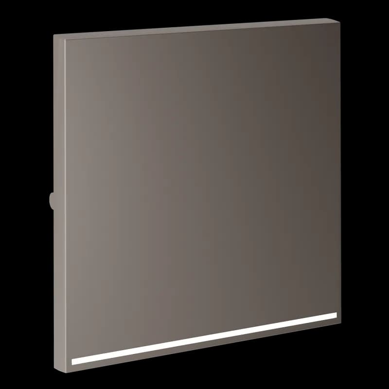 Клавиша для выключателя/переключателя одноклавишного с подсветкой, S70 (капучино)