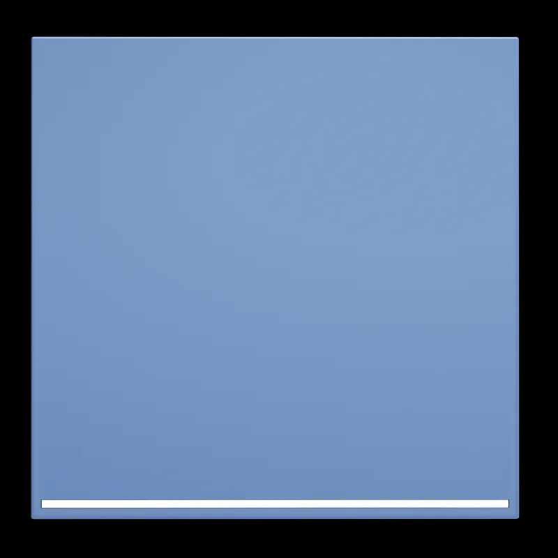 Клавиша для выключателя/переключателя одноклавишного с подсветкой, S70 (деним)