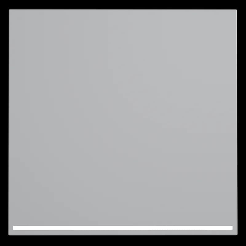 Клавиша для выключателя/переключателя одноклавишного с подсветкой, S70 (серый)