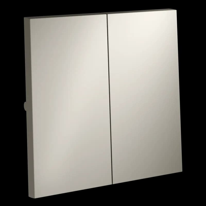 Клавиши для выключателя/переключателя двухклавишного, S70 (кашемир)