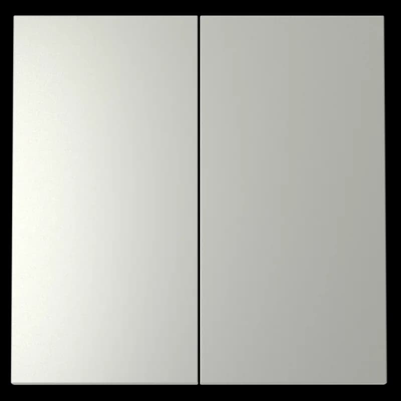 Клавиши для выключателя/переключателя двухклавишного, S70 (сталь)