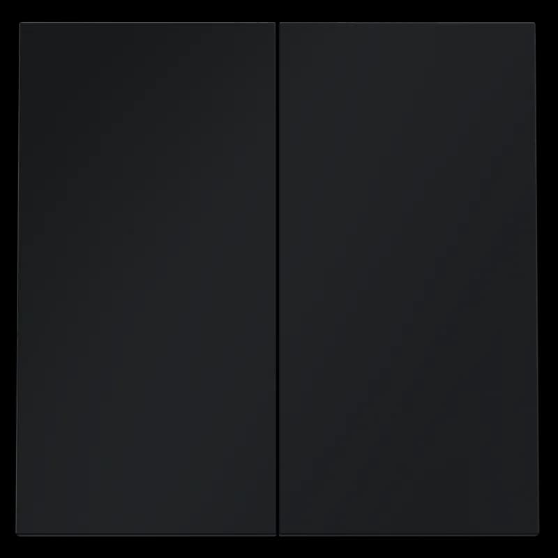 Клавиши для выключателя/переключателя двухклавишного, S70 (графит)